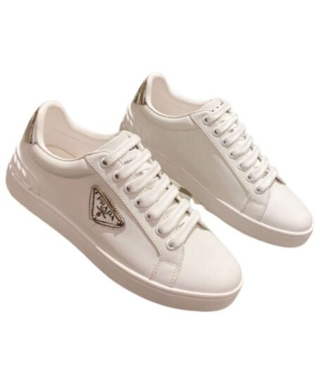 Prada Fyre Low Heel Sneaker White For Women