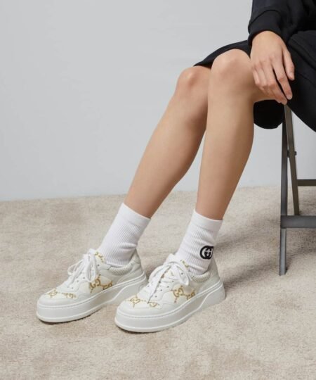 Alternative view of Gucci GG Sneaker White For Women 670408 AACXG 9059
