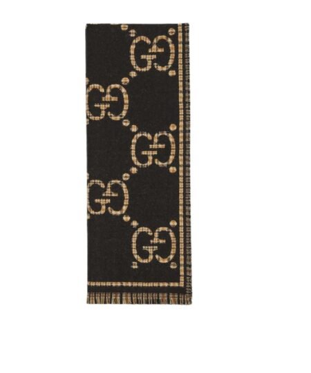 Gucci GG Style Scarf Dark Green 200cm/79in For Women