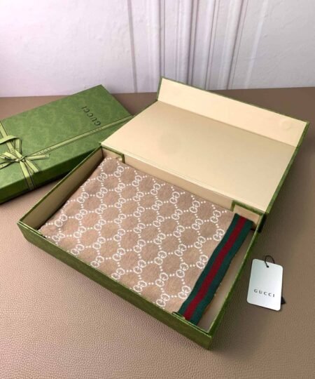 Alternative view of Gucci Monogram Original Scarf Beige 180cm/71in For Women