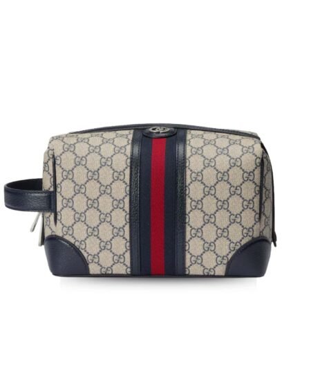 Gucci Savoy Toiletry Case Beige For Men 10.2 in/ 26 cm 739391 96IWN 4076