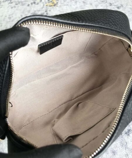 Alternative view of Gucci Soho Small Disco Bag Black For Women 8in/21cm GG 308364