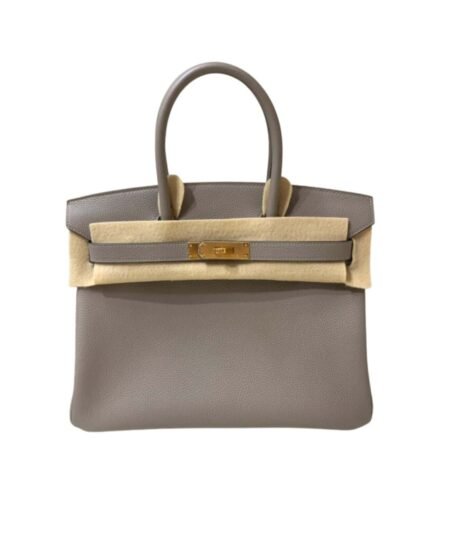 Hermes Birkin 30 Beton Togo Grey For Women 30cm / 11.8in