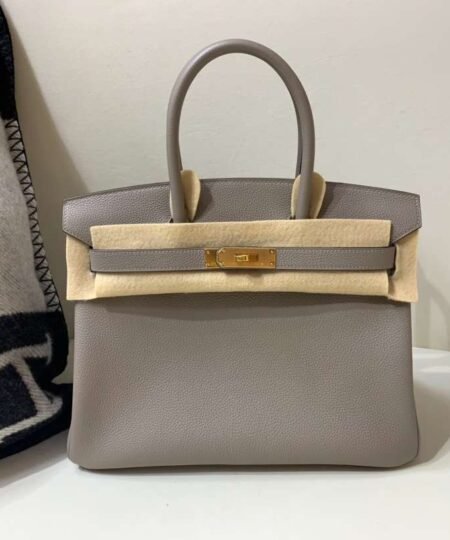 Alternative view of Hermes Birkin 30 Beton Togo Grey For Women 30cm / 11.8in
