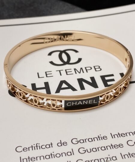 Alternative view of Chanel Hollow Bracelet Gold For Women