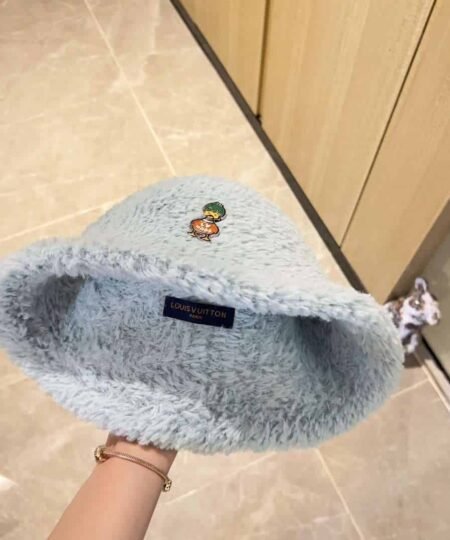 Alternative view of Louis Vuitton Duck Beanie LV Light Blue For Women