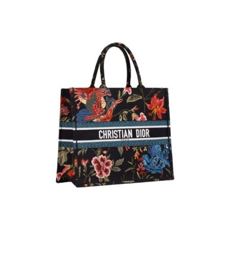 Dior Large Dior Book Tote Black Multicolor For Women M1286ZEAO_M911 42cm/16.5 inch