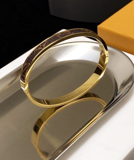 Alternative view of Louis Vuitton Letter Bracelet Gold For Women