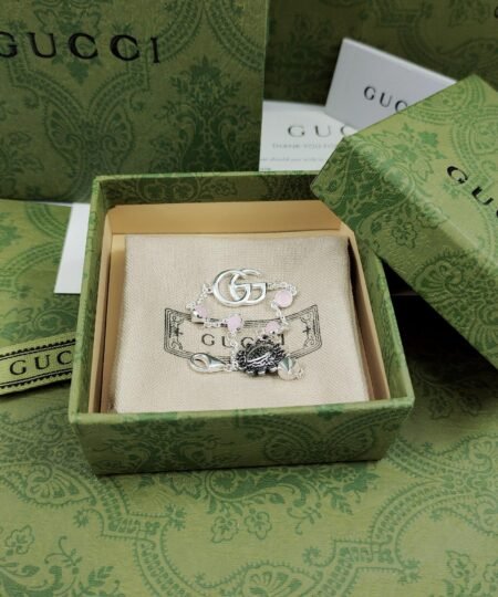 Alternative view of Gucci Logo Bracelet Silver For Women