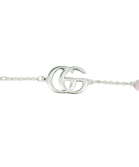 Gucci Logo Bracelet Silver For Women