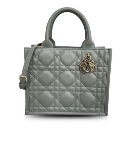 Dior Small Book Tote Bag Grey For Women 10,4in/26,5cm