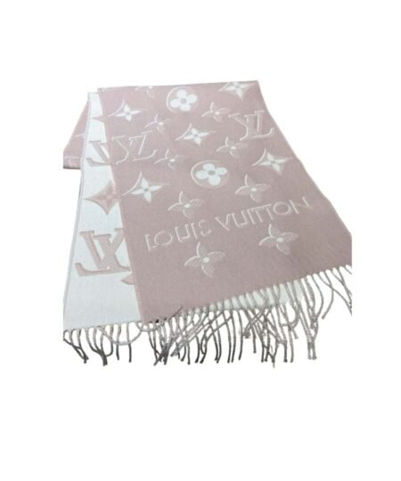 Louis Vuitton Double Sided Long Scarf Pink For Women