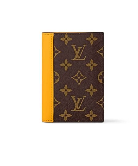 Louis Vuitton Passport Cover Wallet Yellow For Men 3.9in/10cm M82864