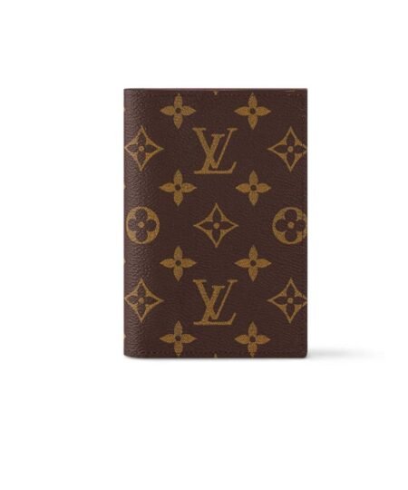 Louis Vuitton Passport Cover Wallet Brown For Men 3.9in/10cm M64502