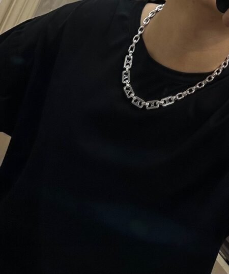 Alternative view of Louis Vuitton Retro Necklace Silver For Women