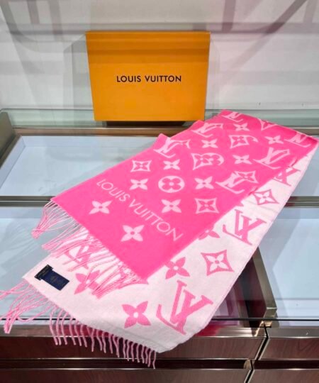 Alternative view of Louis Vuitton The Simly LV Scarf Pink For Women