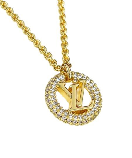 Louis Vuitton Louise By Night Necklace Gold For Women