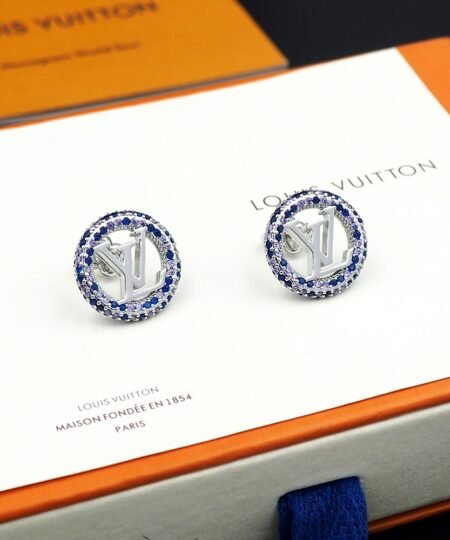 Alternative view of Louis Vuitton Louise Tresor Earrings Gold For Women