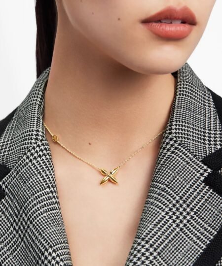 Alternative view of Louis Vuitton Louisette Necklace Gold For Women M00365