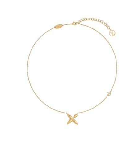 Louis Vuitton Louisette Necklace Gold For Women M00365