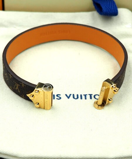 Alternative view of Louis Vuitton Nano Monogram Bracelet Brown For Women M8112E