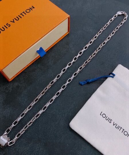 Louis Vuitton Necklace Silver For Women