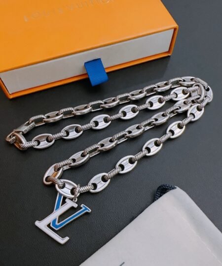 Louis Vuitton Necklace Silver For Women