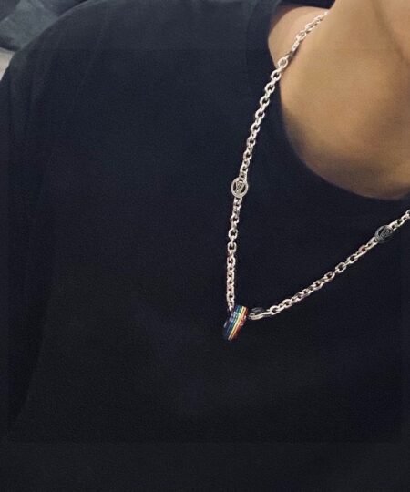 Alternative view of Louis Vuitton Necklace Silver For Women