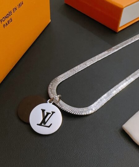 Alternative view of Louis Vuitton Necklace Silver For Women