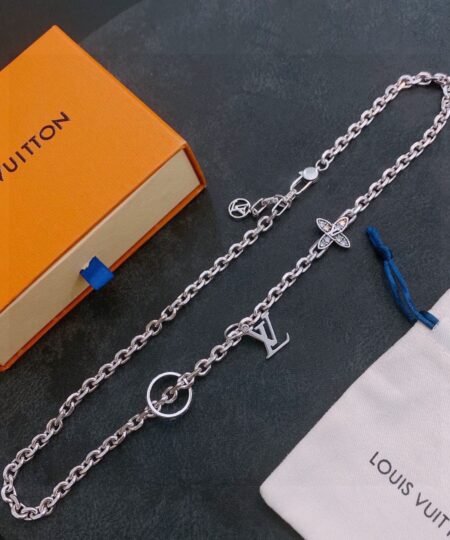 Louis Vuitton Necklace Silver For Women