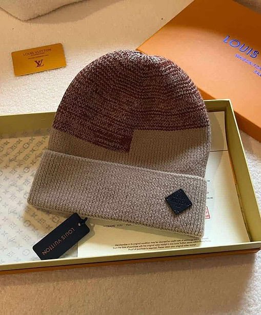 Louis Vuitton Neo Petit Damier Beanie Brown For Women