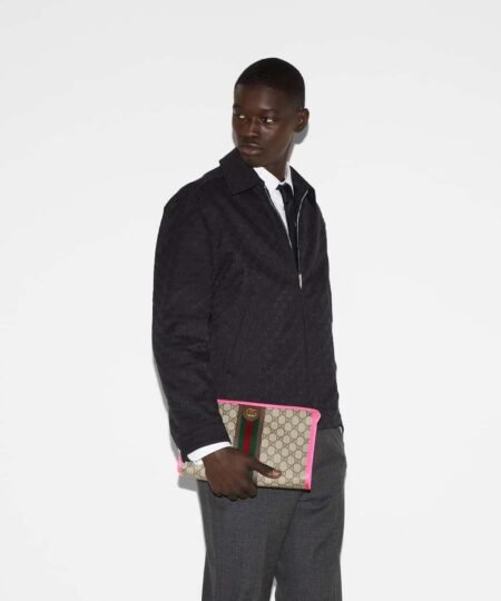 Alternative view of Gucci Ophidia GG Pouch Beige For Men 11.2 In/ 28.5 Cm 598234 FADI7 9766