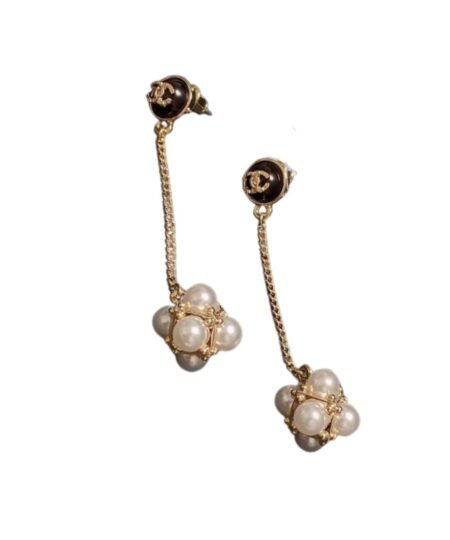 Pearl Earrings Gold For Women