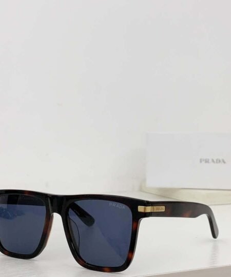 Prada Ombre Square Sunglasses Black For Women