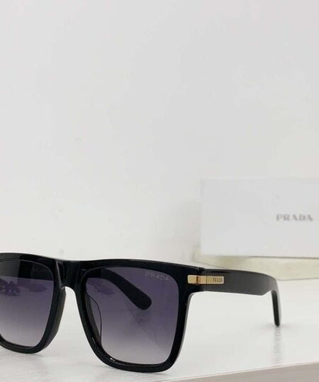 Prada Ombre Square Sunglasses Black For Women