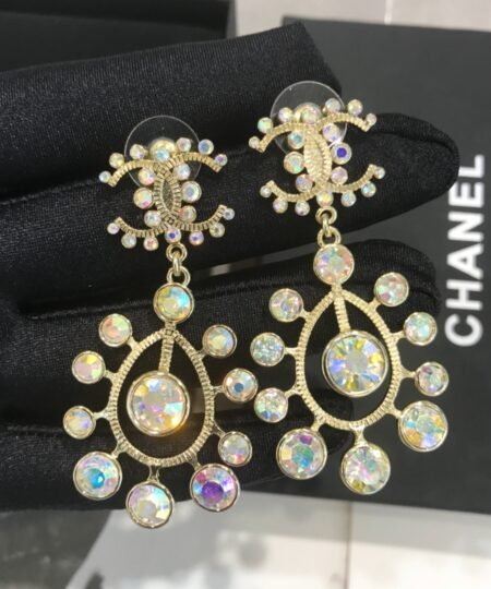 Alternative view of Chanel Round Earrings Gold For Women