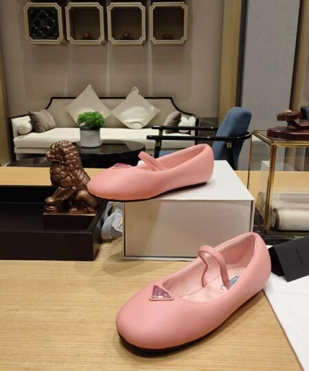 Alternative view of Prada Soft Padded Nappa Ballerinas Light Pink For Women