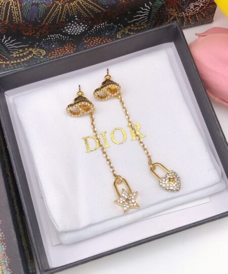 Alternative view of Dior Tassel Earrings Gold For Women