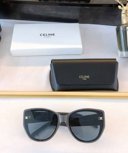 Alternative view of Celine Triomphe Sunglasses Grey For Women