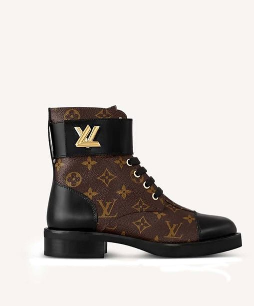 Louis Vuitton Wonderland Flat Ranger Brown For Women 1AAV61