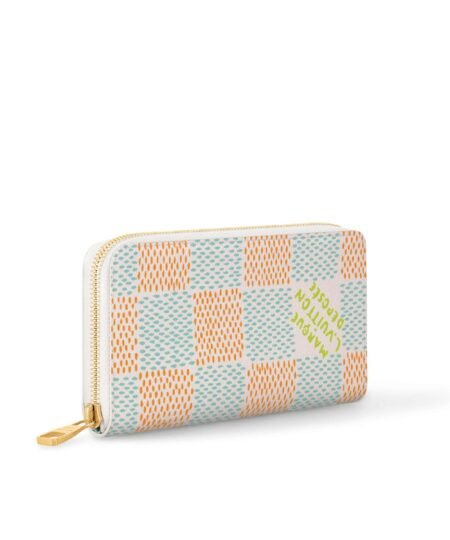 Alternative view of Louis Vuitton Zippy Vertical Wallet White For Women 3.9 Inches/ 10 Cm N40675