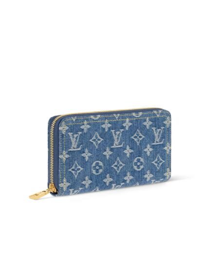 Alternative view of Louis Vuitton Zippy Wallet Blue For Women 7.7 Inches/ 19.5 Cm M82958