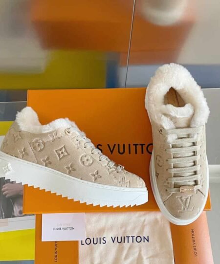 Alternative view of Louis Vuitton Women's Time Out Sneaker Beige For Women LV