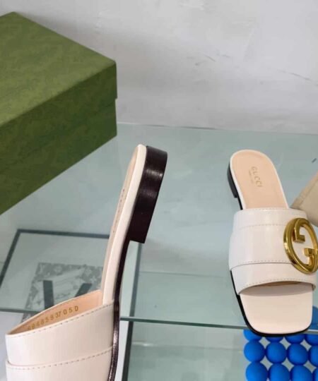 Alternative view of Gucci Blondie Slide Sandal White For Women GG