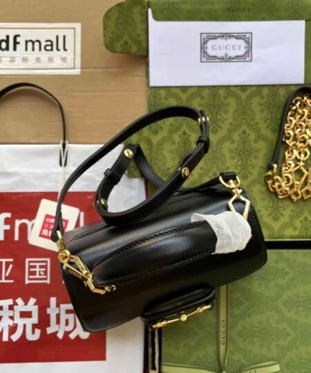 Alternative view of Gucci Ophidia Gucci Horsebit 1955 Mini Bag White For Women, Women's Bags 8.6in/22cm GG 703848 AAA7G 1000