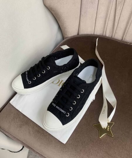 Christian Dior Women's Walk'n'Dior Sneaker Black For Women CD