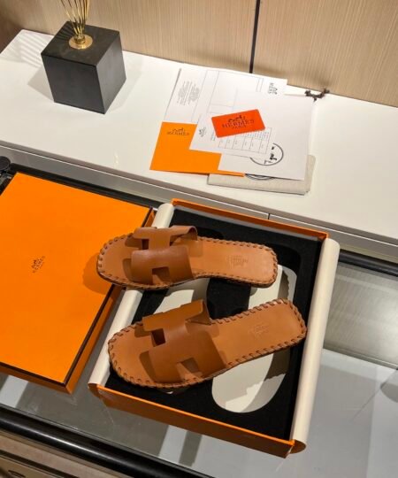 Alternative view of Hermes Oran Sandal Brown For Women, Women's Shoes H221110Z