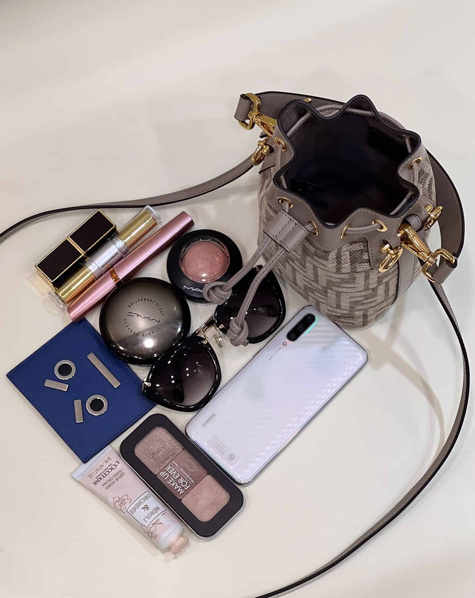 Fendi Mon Tresor Small Beige Bag For Woman 18cm/7in - Image 2