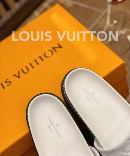 Alternative view of Louis Vuitton LV Sunset Flat Comfort Mule White For Women LV