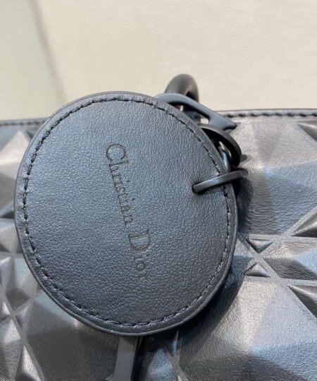 Alternative view of Christian Dior Lady D-Joy Bag Black Cannage with Beaded Motif For Women 26cm CD M0540SNEA_M900